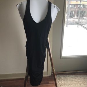 Express Racerback Tank Dress (body con w/ ruching)